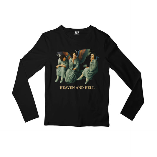 black sabbath heaven and hell full sleeves long sleeves music band buy online india the banyan tee tbt men women girls boys unisex black