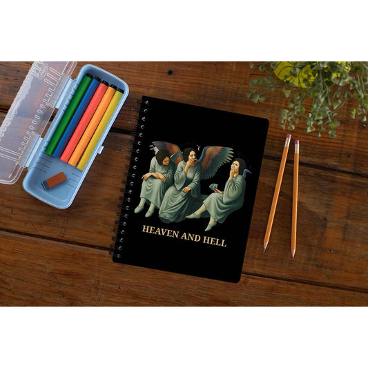 black sabbath heaven and hell notebook notepad diary buy online united states of america usa the banyan tee tbt unruled