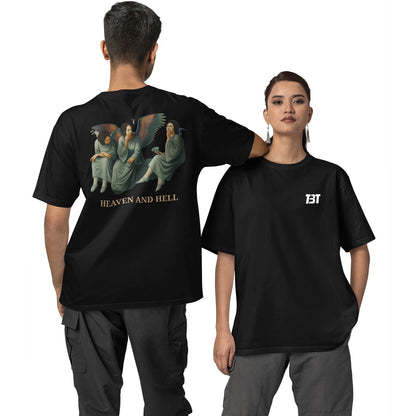 black sabbath oversized t shirt - heaven and hell music t-shirt black buy online india the banyan tee tbt men women girls boys unisex