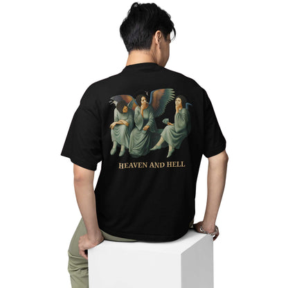 black sabbath oversized t shirt - heaven and hell music t-shirt black buy online india the banyan tee tbt men women girls boys unisex