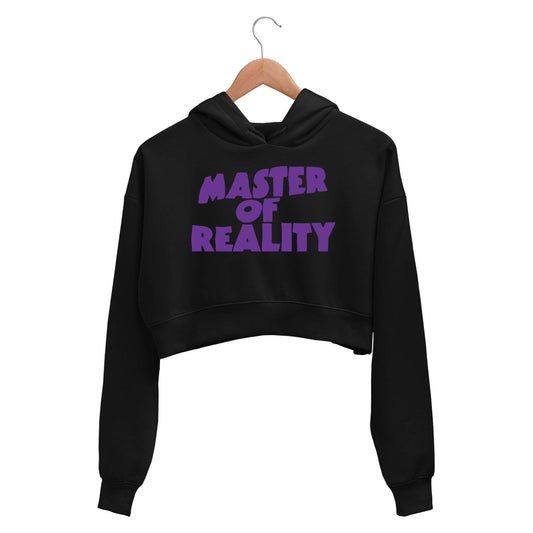 black sabbath master of reality crop hoodie hooded sweatshirt upper winterwear music band buy online india the banyan tee tbt men women girls boys unisex black