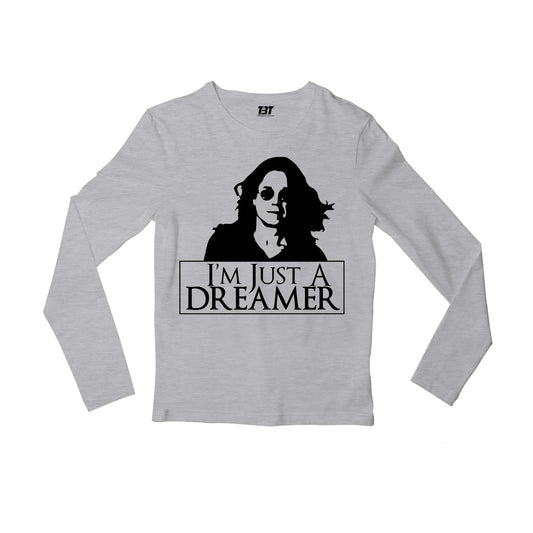 black sabbath i'm just a dreamer full sleeves long sleeves music band buy online india the banyan tee tbt men women girls boys unisex gray
