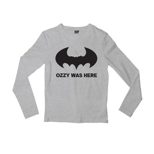 black sabbath ozzy was here full sleeves long sleeves music band buy online india the banyan tee tbt men women girls boys unisex gray