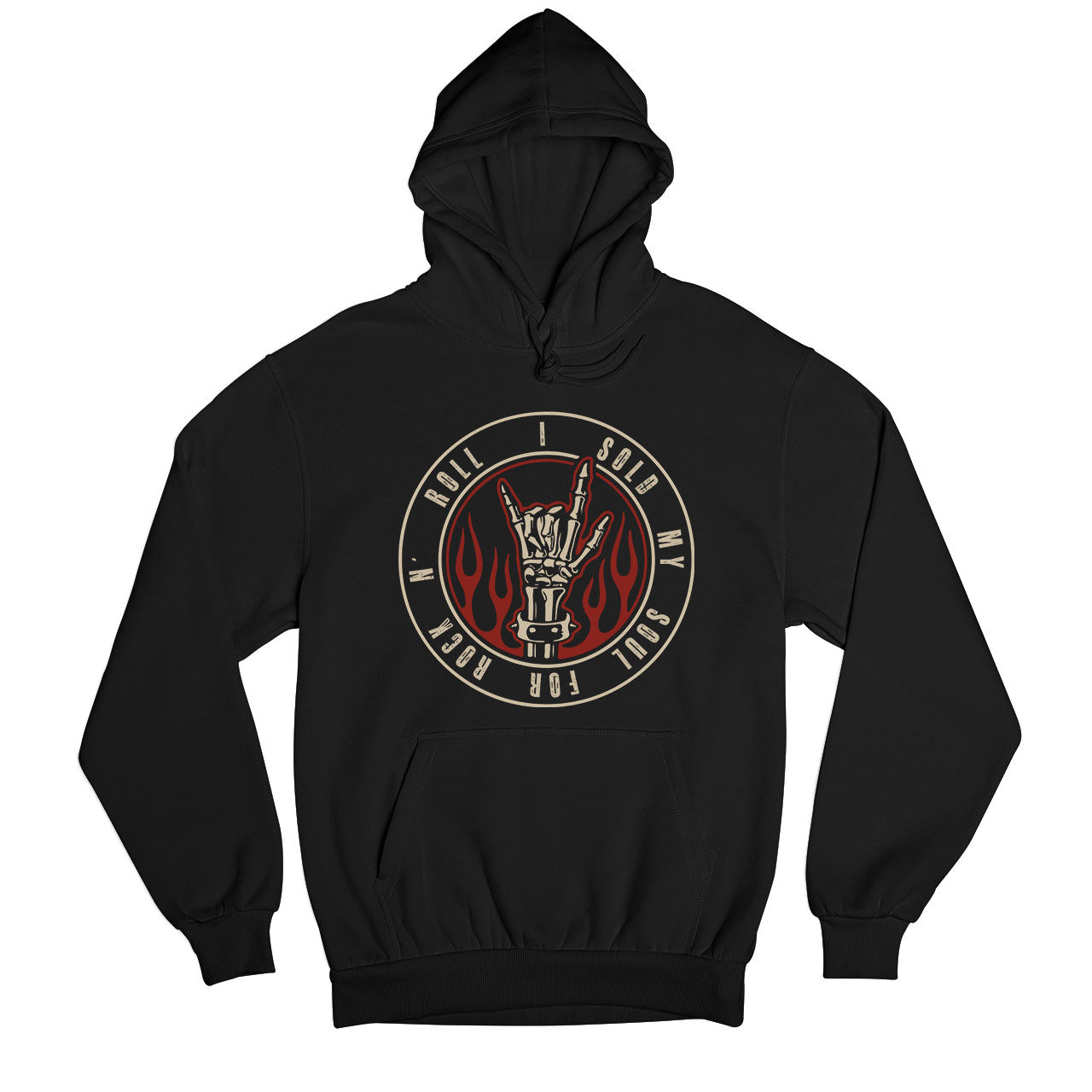 black sabbath sold my soul for rock n' roll hoodie hooded sweatshirt winterwear music band buy online united states usa the banyan tee tbt men women girls boys unisex black