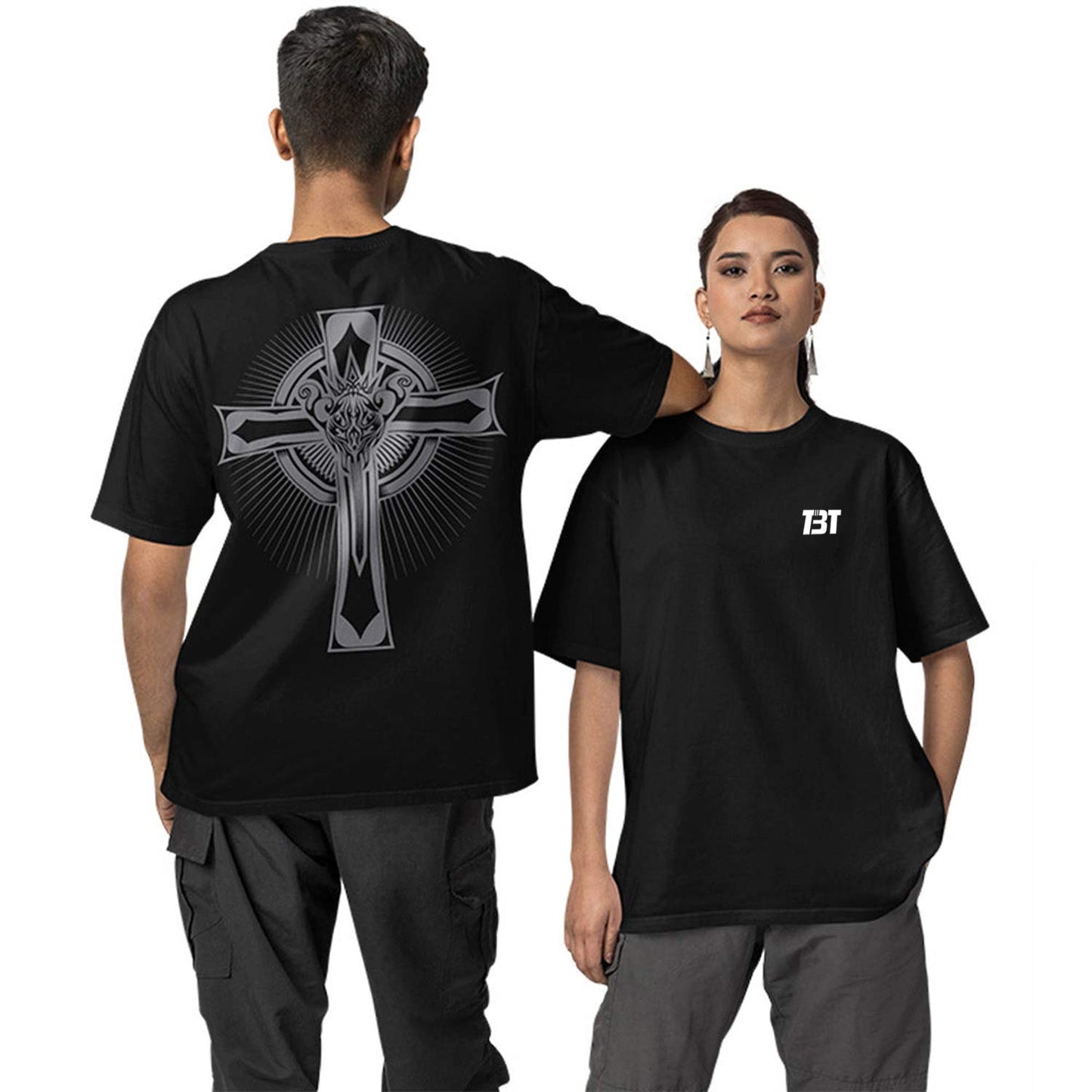 Oversized T shirt - Headless Cross