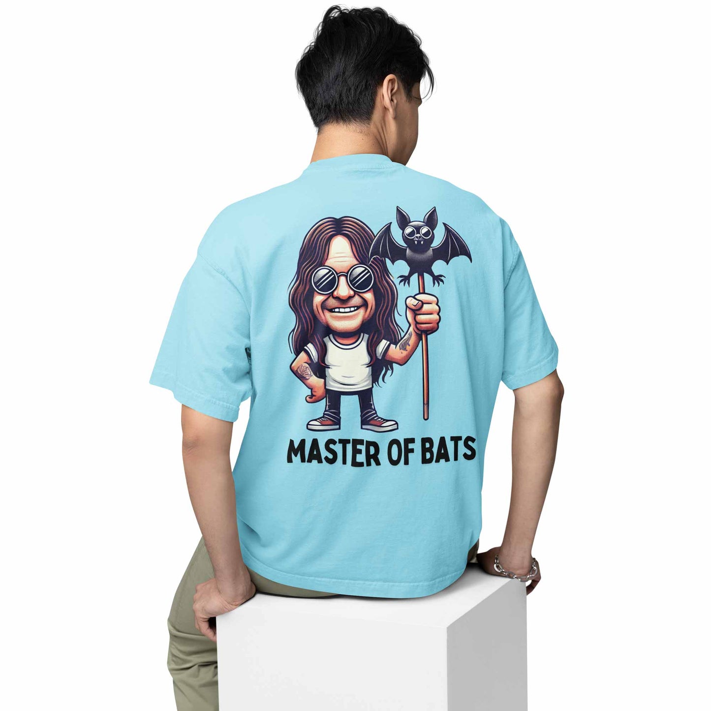black sabbath oversized t shirt - master of bats music t-shirt baby blue buy online india the banyan tee tbt men women girls boys unisex