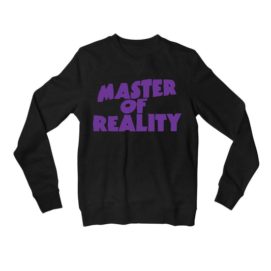 black sabbath master of reality sweatshirt upper winterwear music band buy online united states of america usa the banyan tee tbt men women girls boys unisex black