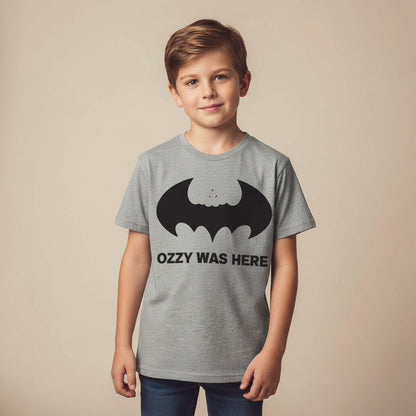 black sabbath ozzy was here t-shirt music band buy online united states of america usa the banyan tee tbt men women girls boys unisex gray