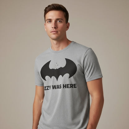 black sabbath ozzy was here t-shirt music band buy online united states of america usa the banyan tee tbt men women girls boys unisex gray