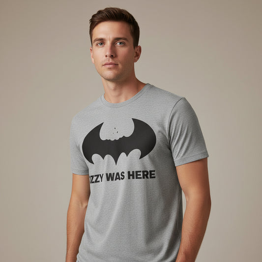 black sabbath ozzy was here t-shirt music band buy online united states of america usa the banyan tee tbt men women girls boys unisex gray