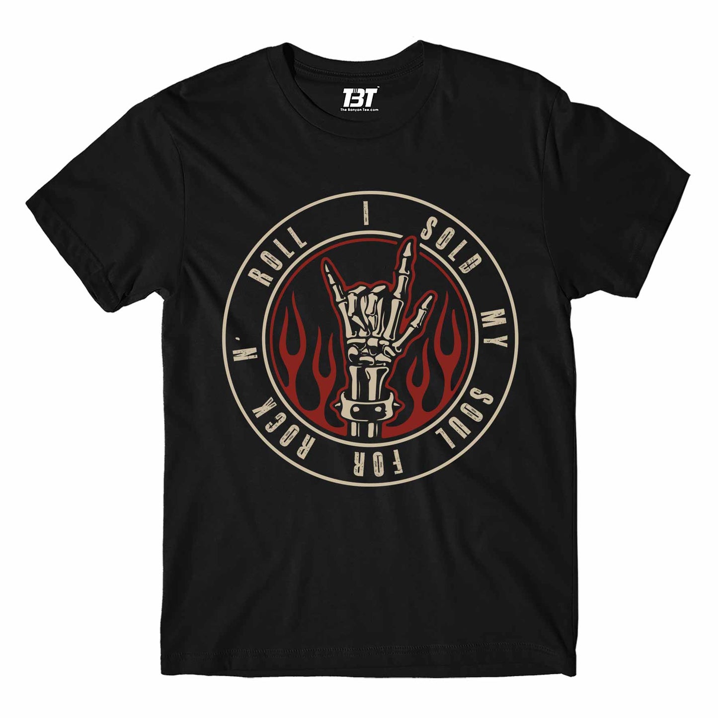 black sabbath sold my soul for rock n' roll t-shirt music band buy online united states of america usa the banyan tee tbt men women girls boys unisex black