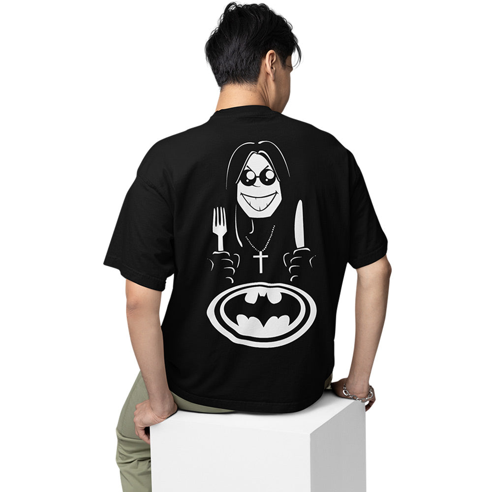 black sabbath oversized t shirt - bat meal music t-shirt black buy online india the banyan tee tbt men women girls boys unisex