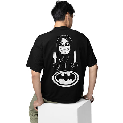 black sabbath oversized t shirt - bat meal music t-shirt black buy online india the banyan tee tbt men women girls boys unisex