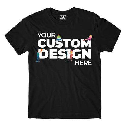 customized custom t-shirt shirt black the banyan tee your design here