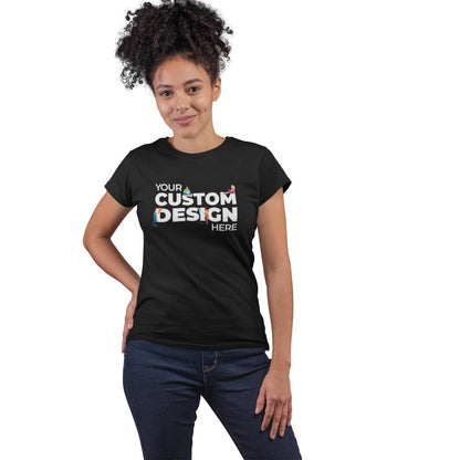 custom customizable personalised black tops by the banyan tee cotton plain black top for women united states of america usa tops for girls tops for women