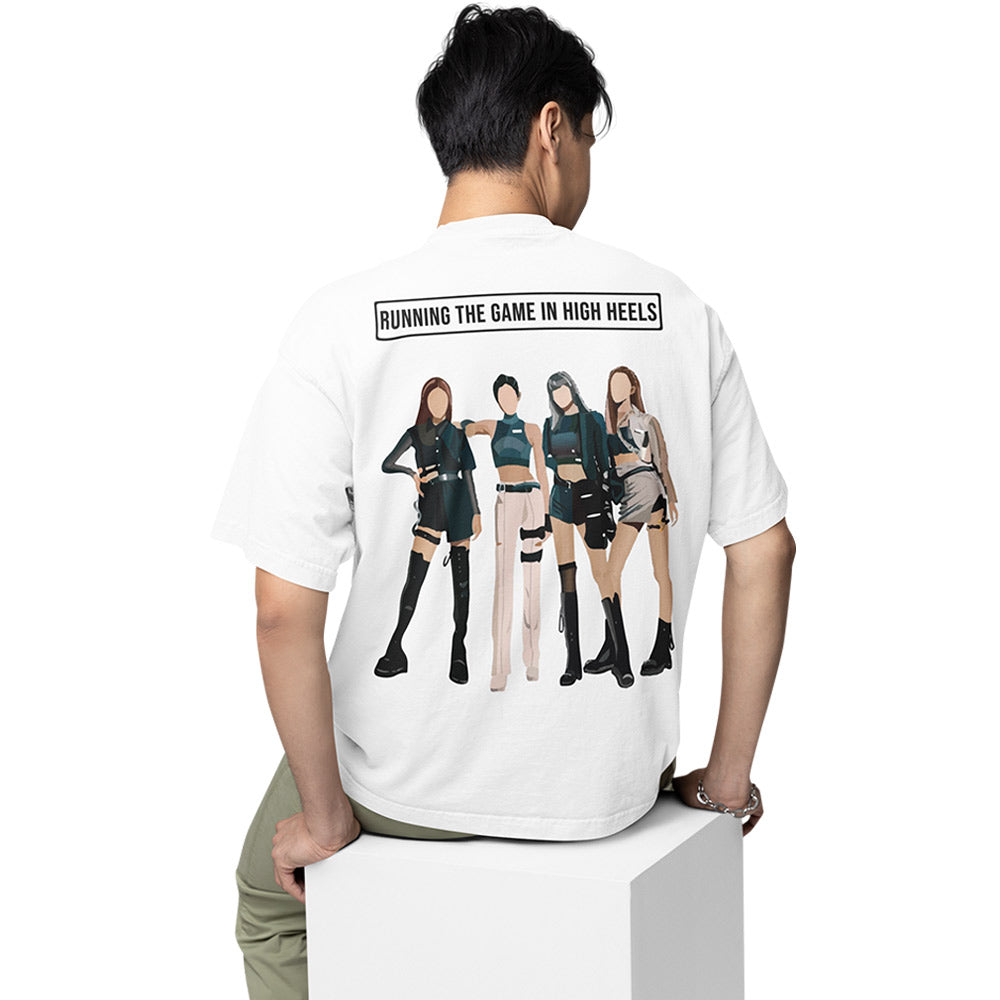 black pink oversized t shirt - running the game music t-shirt white buy online india the banyan tee tbt men women girls boys unisex