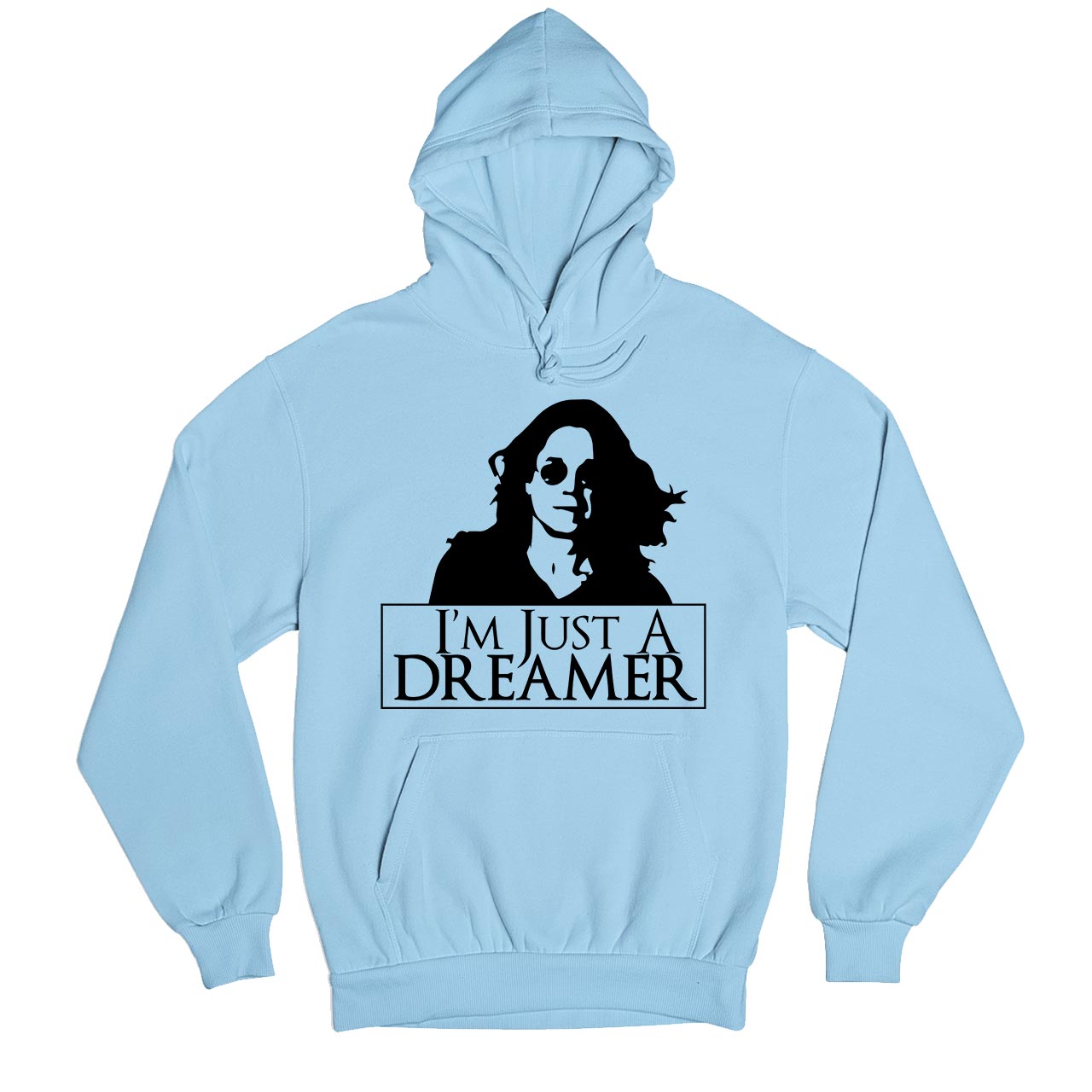 black sabbath i'm just a dreamer hoodie hooded sweatshirt winterwear music band buy online united states usa the banyan tee tbt men women girls boys unisex gray