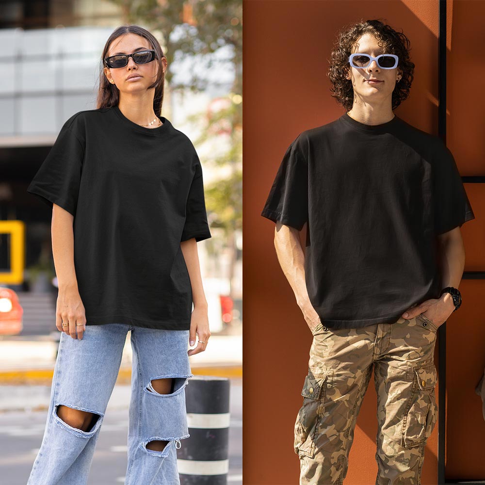 Black oversized t-shirt united states of america usa black t-shirt the banyan tee tbt basics buy plain tshirts united states of america usa for men women boys girls branded