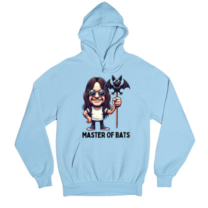black sabbath master of bats hoodie hooded sweatshirt winterwear music band buy online united states usa the banyan tee tbt men women girls boys unisex baby blue