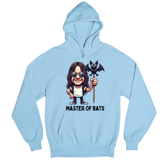 black sabbath master of bats hoodie hooded sweatshirt winterwear music band buy online united states usa the banyan tee tbt men women girls boys unisex baby blue