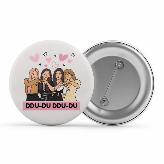 black pink ddu du ddu du du badge pin button music band buy online india the banyan tee tbt men women girls boys unisex  song k pop jennie lisa jisoo rose