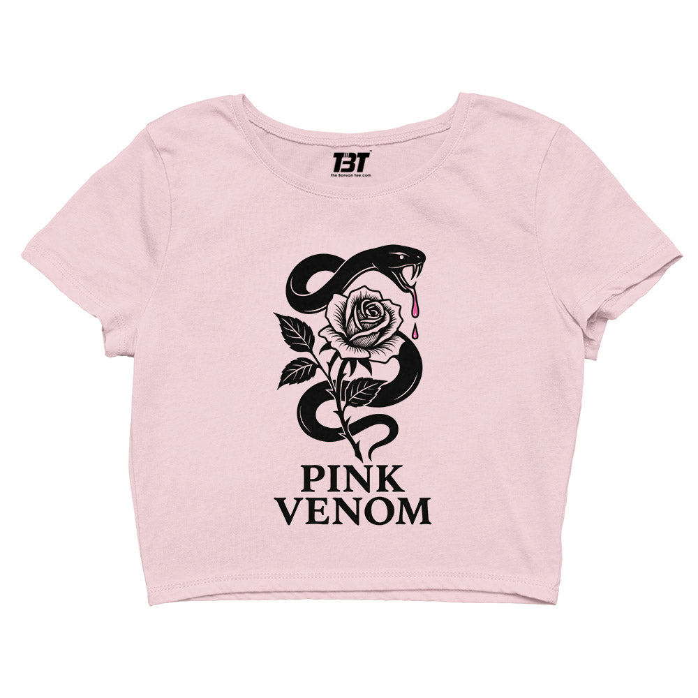 black pink pink venom crop top music band buy online united states usa the banyan tee tbt men women girls boys unisex s 