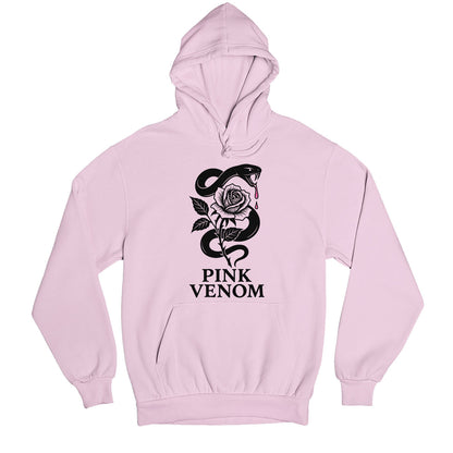 black pink pink venom hoodie hooded sweatshirt winterwear music band buy online united states usa the banyan tee tbt men women girls boys unisex baby pink 