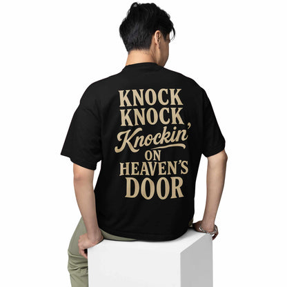 bob dylan oversized t shirt - knockin' on heaven's door music t-shirt white buy online india the banyan tee tbt men women girls boys unisex