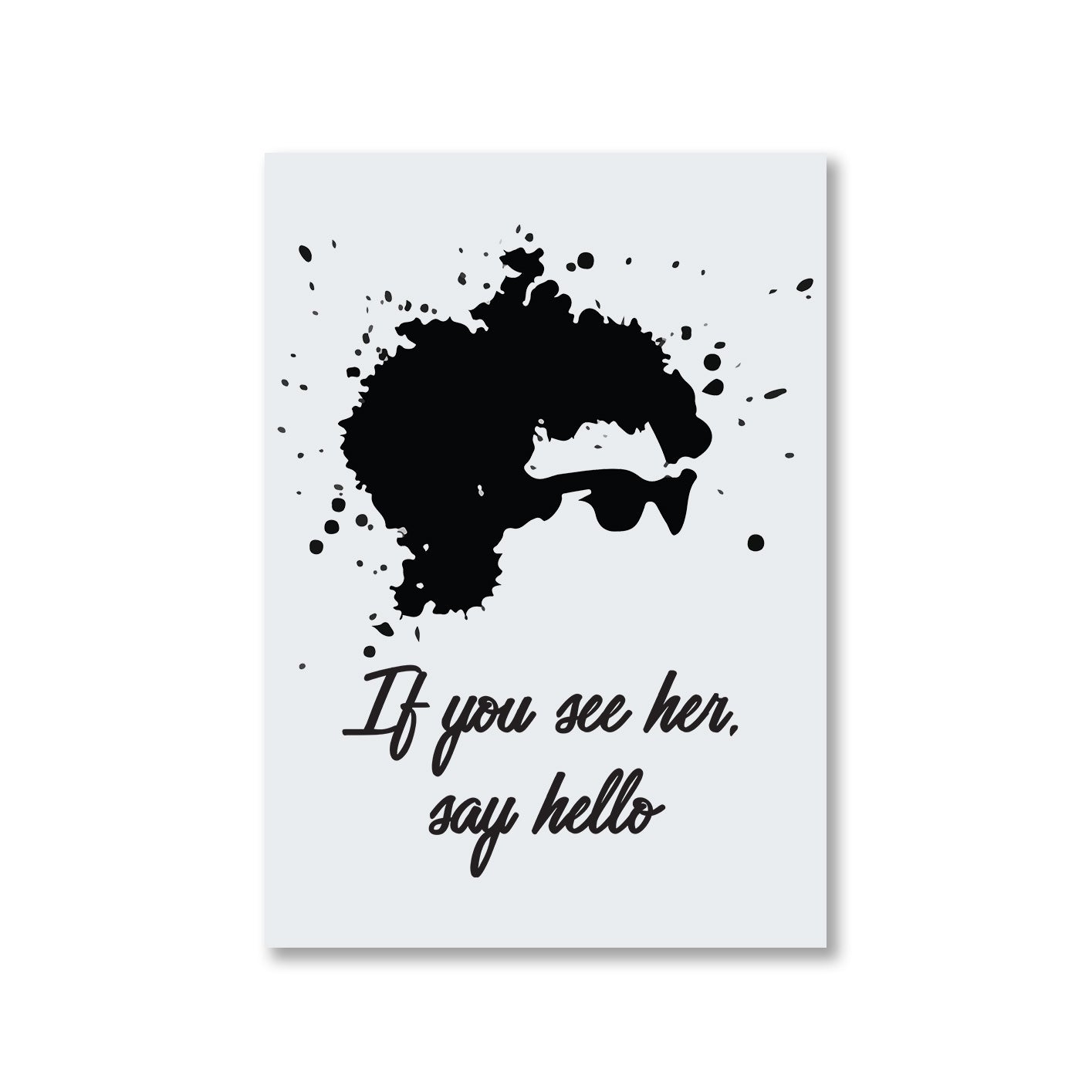bob dylan if you see her, say hello poster wall art buy online united states of america usa the banyan tee tbt a4