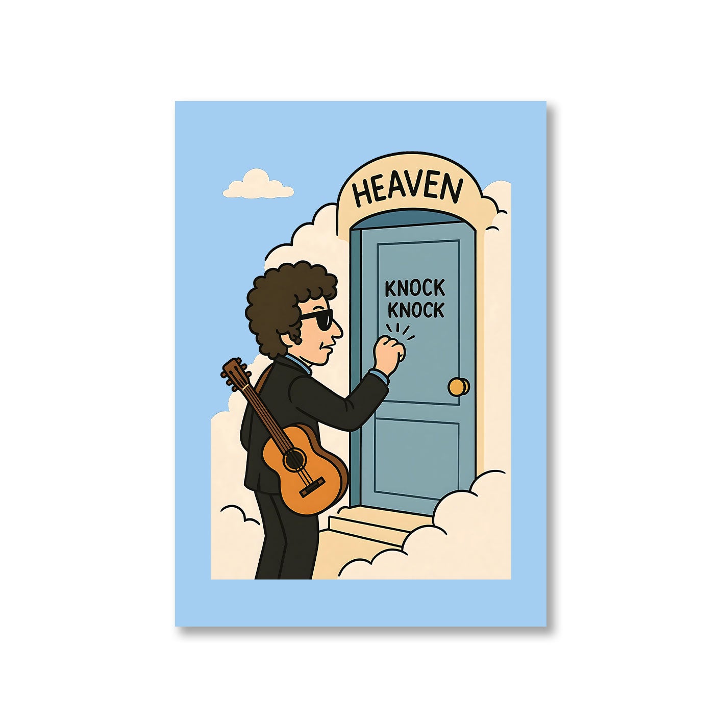 bob dylan heaven's door poster wall art buy online united states usa the banyan tee tbt 8 x 10 