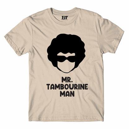 bob dylan mr. tambourine man t-shirt music band buy online usa united states the banyan tee tbt men women girls boys unisex Soft Cream