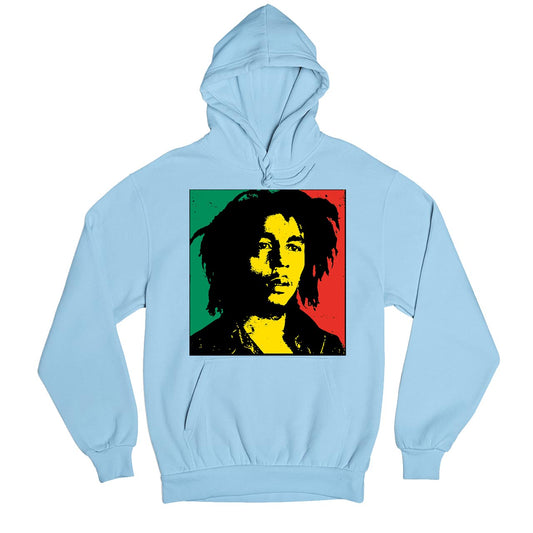 bob marley pop art hoodie hooded sweatshirt winterwear music band buy online usa united states of america the banyan tee tbt men women girls boys unisex black