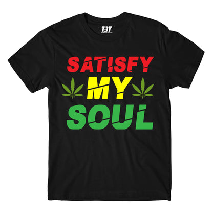 bob marley satisfy my soul t-shirt music band buy online usa united states the banyan tee tbt men women girls boys unisex black