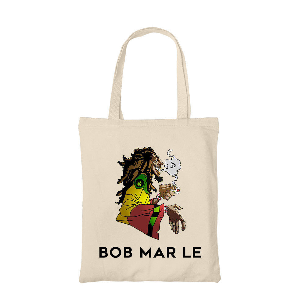 bob marley bob marle tote bag hand printed cotton women men unisex