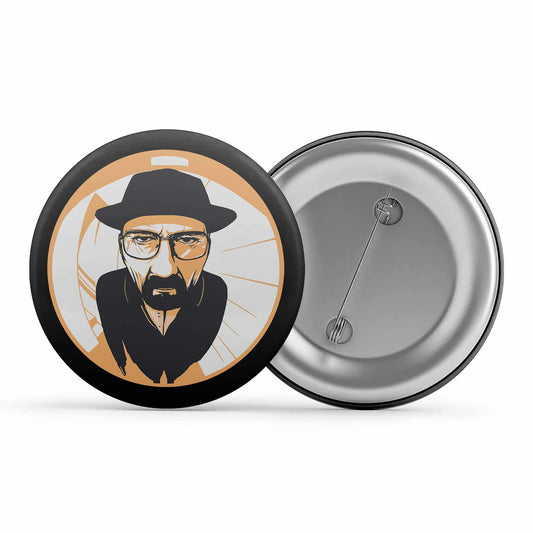 Breaking Bad Badge - Walter's Vision Metal Pin Button The Banyan Tee TBT