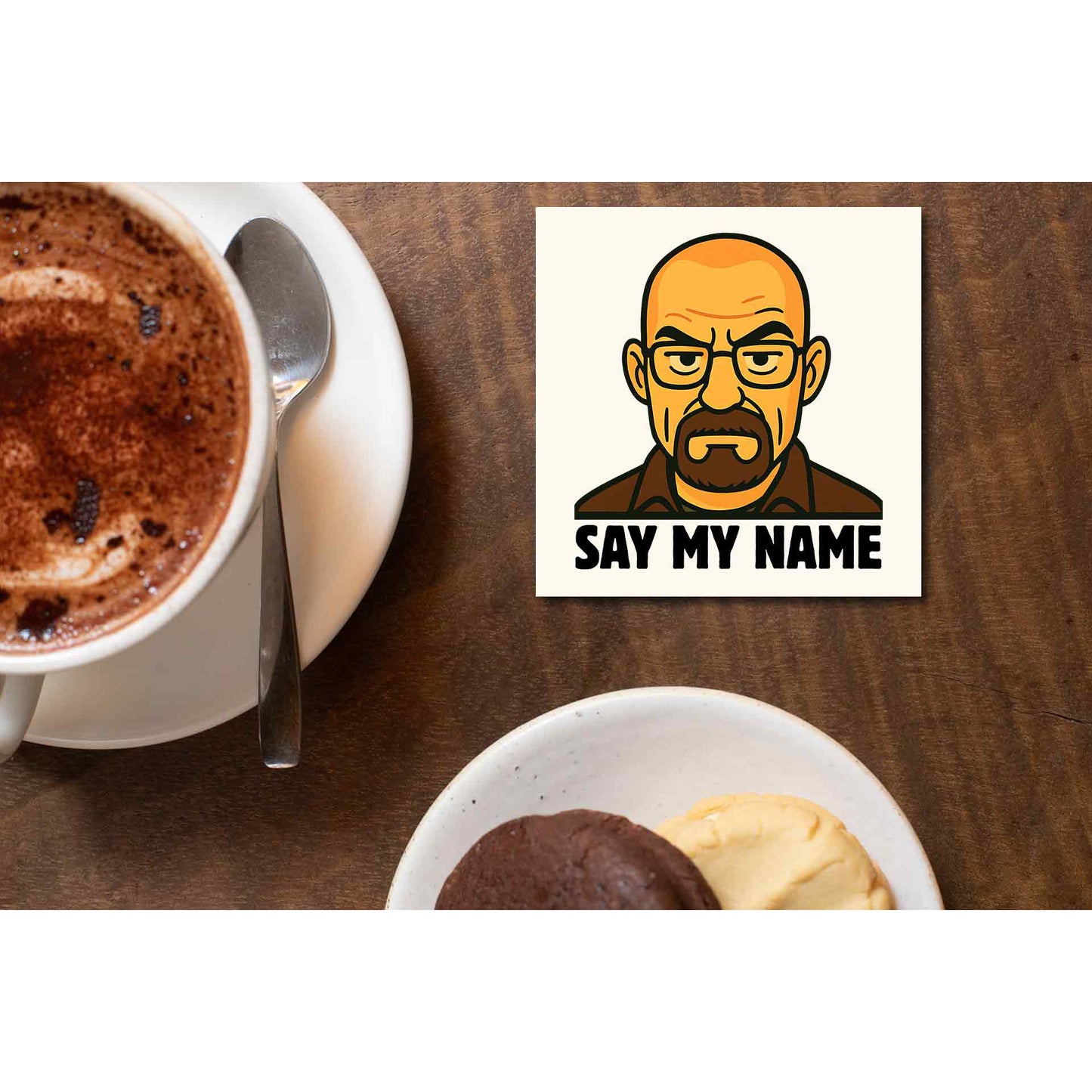 Breaking Bad Coaster - Say My Name Coasters The Banyan Tee TBT