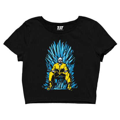 The Banyan Tee breaking bad crop top Meth Throne