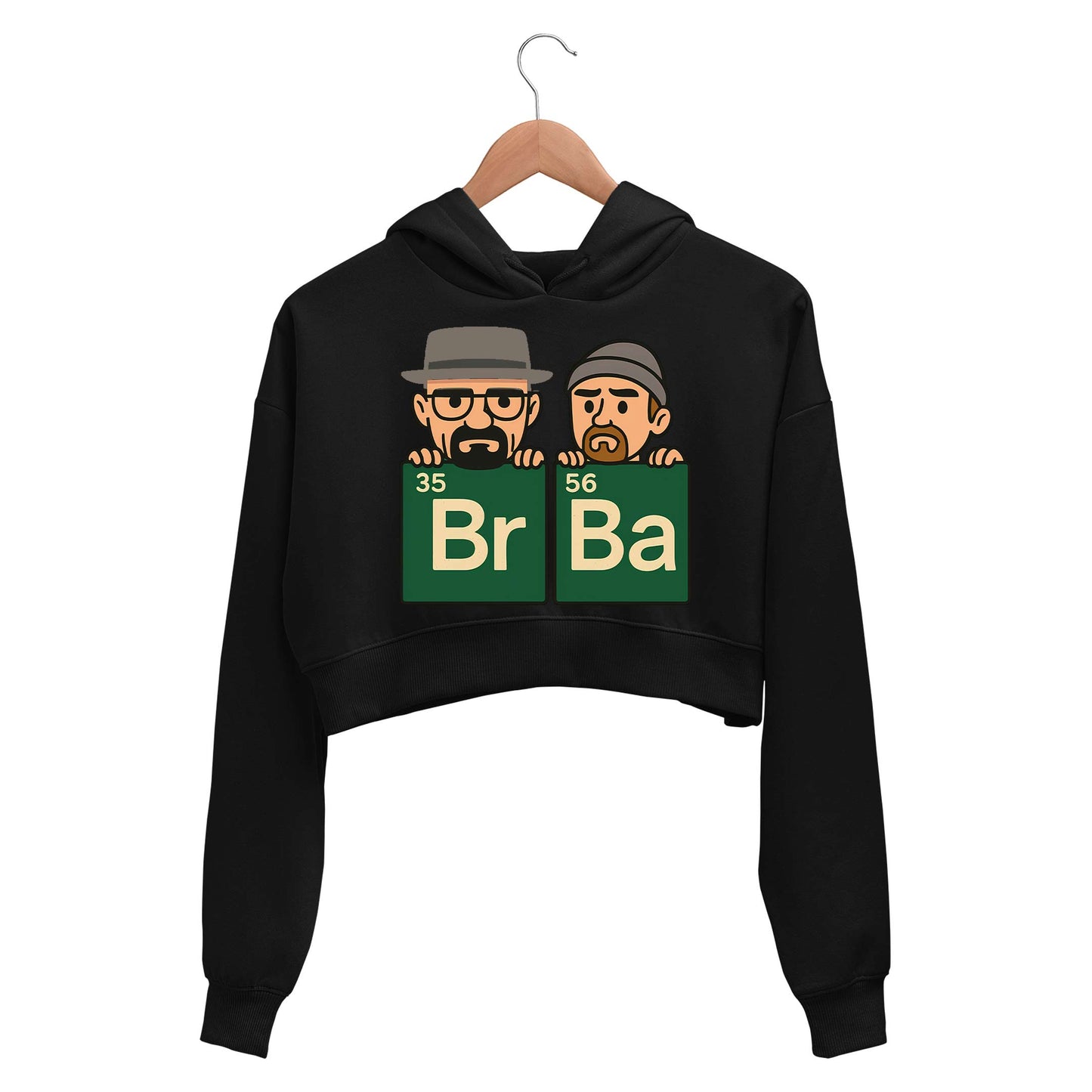 Breaking Bad Crop Hoodie - Crop Hooded Sweatshirt for Women The Banyan Tee TBT