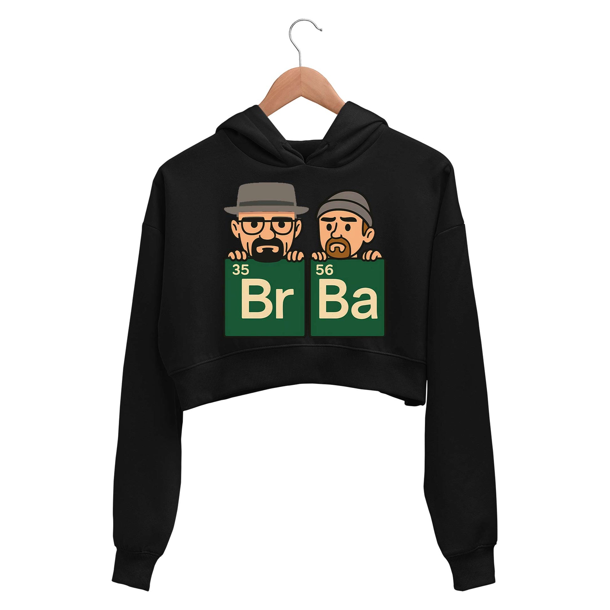 Breaking Bad Crop Hoodie - Crop Hooded Sweatshirt for Women The Banyan Tee TBT
