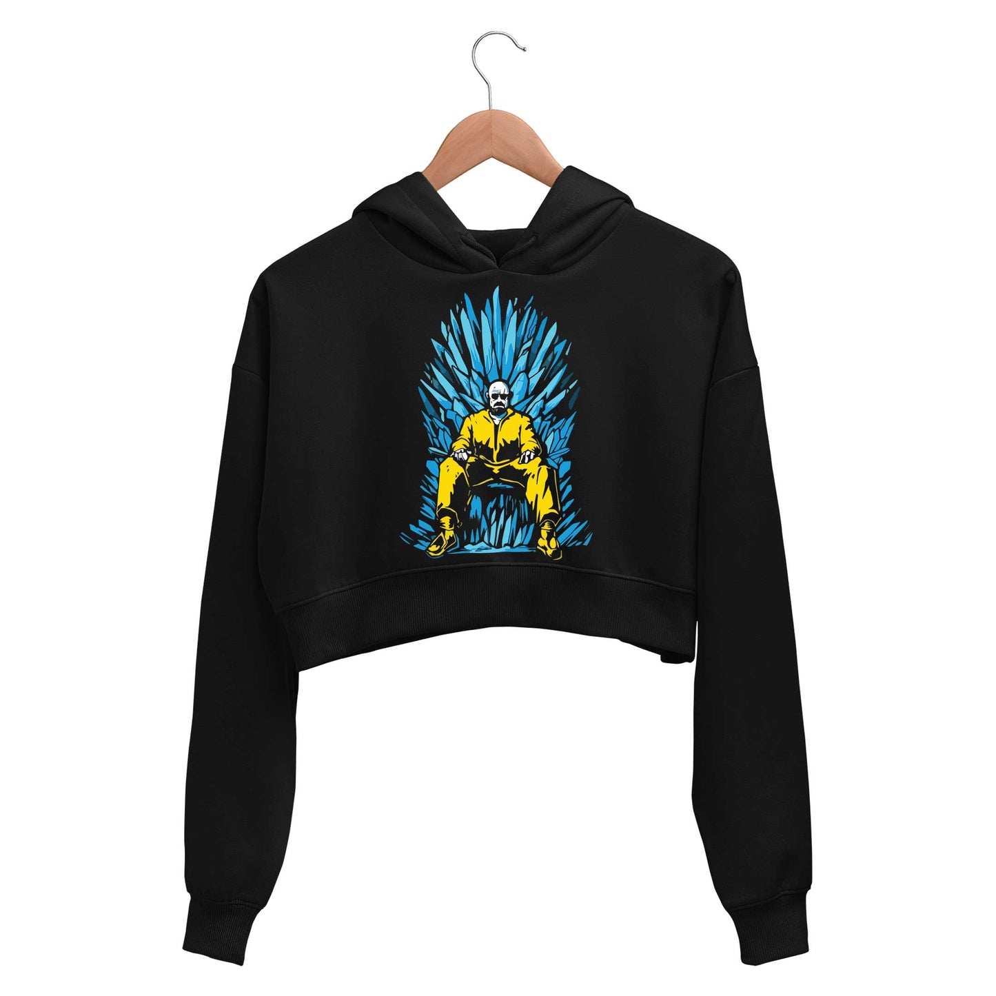 Breaking Bad Crop Hoodie - The Iron Throne Crop Hooded Sweatshirt for Women The Banyan Tee TBT