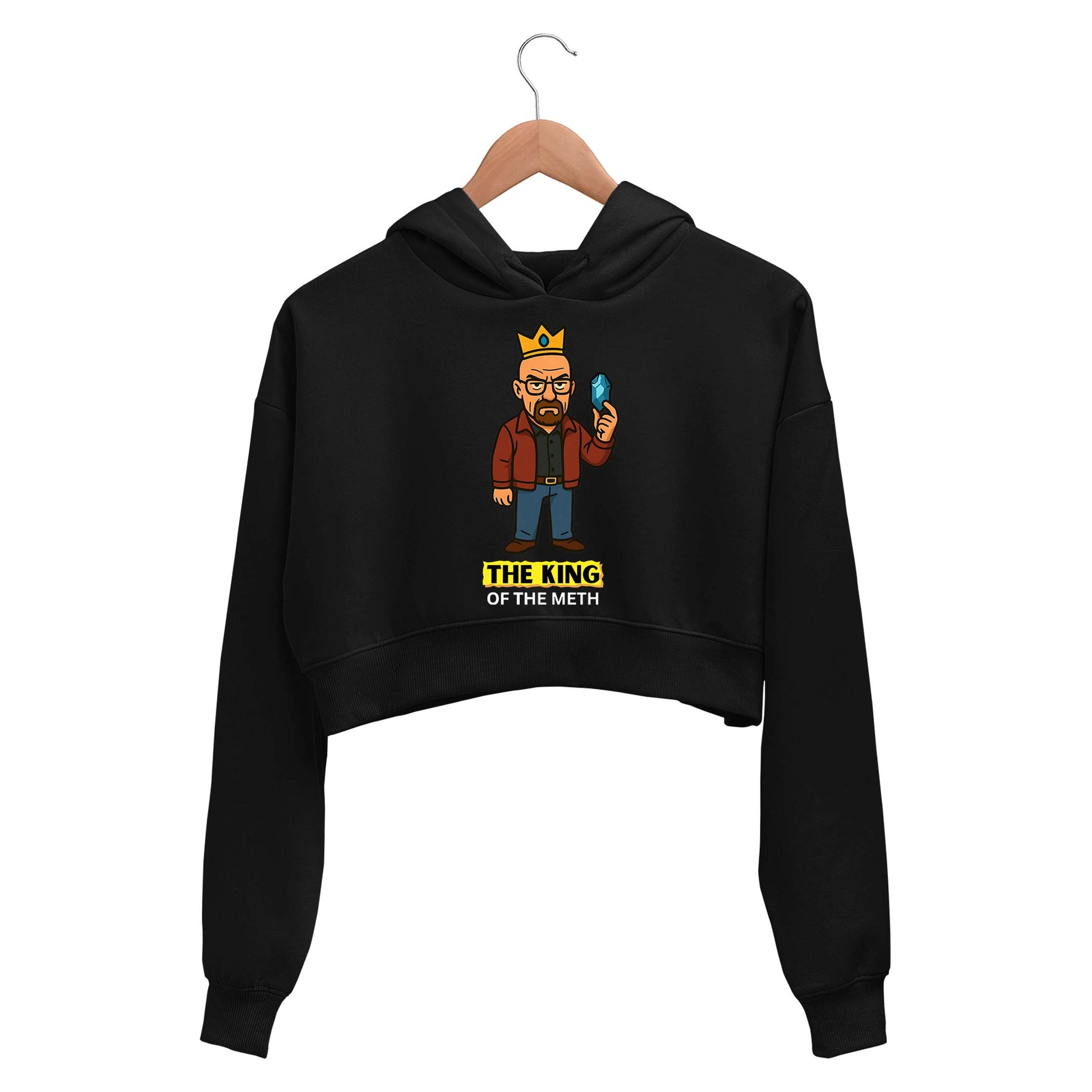 Breaking Bad Crop Hoodie - Crop Hooded Sweatshirt for Women The Banyan Tee TBT