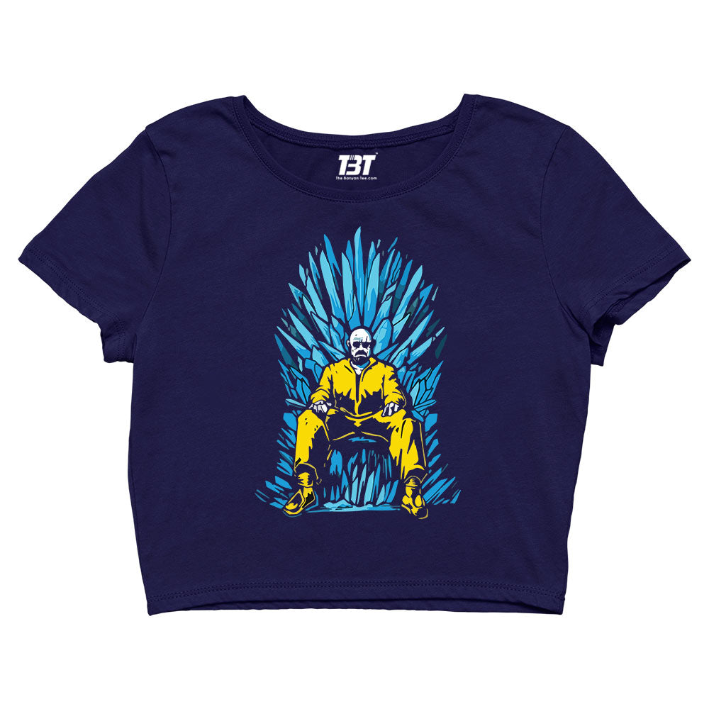 The Banyan Tee breaking bad crop top Meth Throne