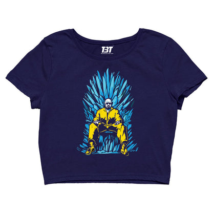 The Banyan Tee breaking bad crop top Meth Throne