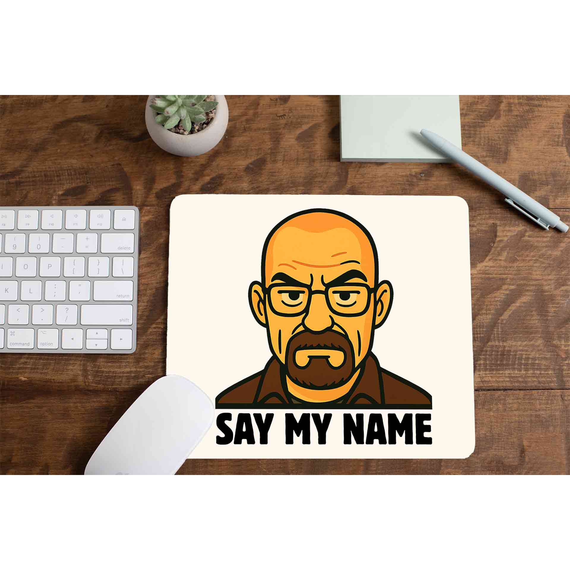 Breaking Bad Mousepad - Say My Name The Banyan Tee TBT