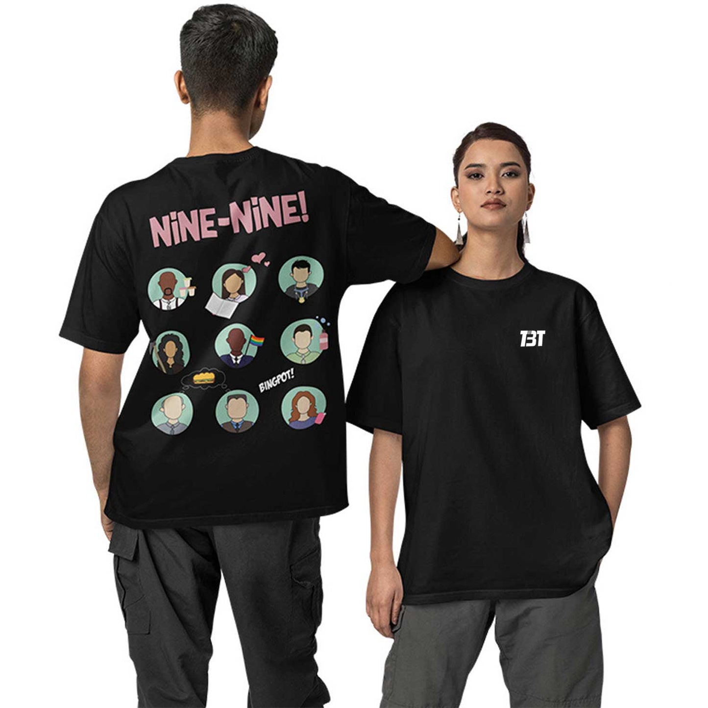 Oversized T shirt - Nine-Nine Squad