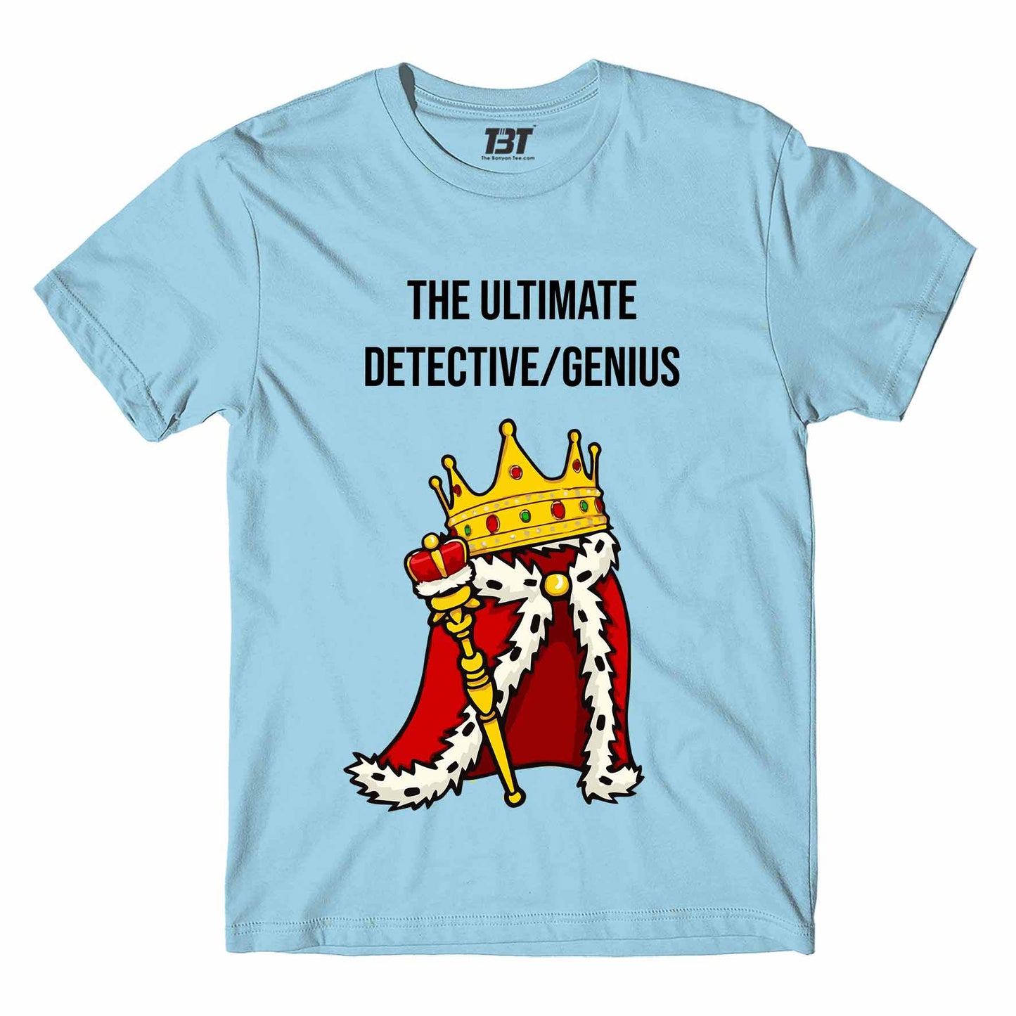 brooklyn nine-nine the ultimate genius t-shirt buy online united states usa the banyan tee tbt men women girls boys unisex Sky Blue detective jake peralta terry charles boyle gina linetti andy samberg merchandise clothing acceessories