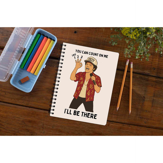 bruno mars count on me notebook notepad diary buy online united states of america usa the banyan tee tbt unruled