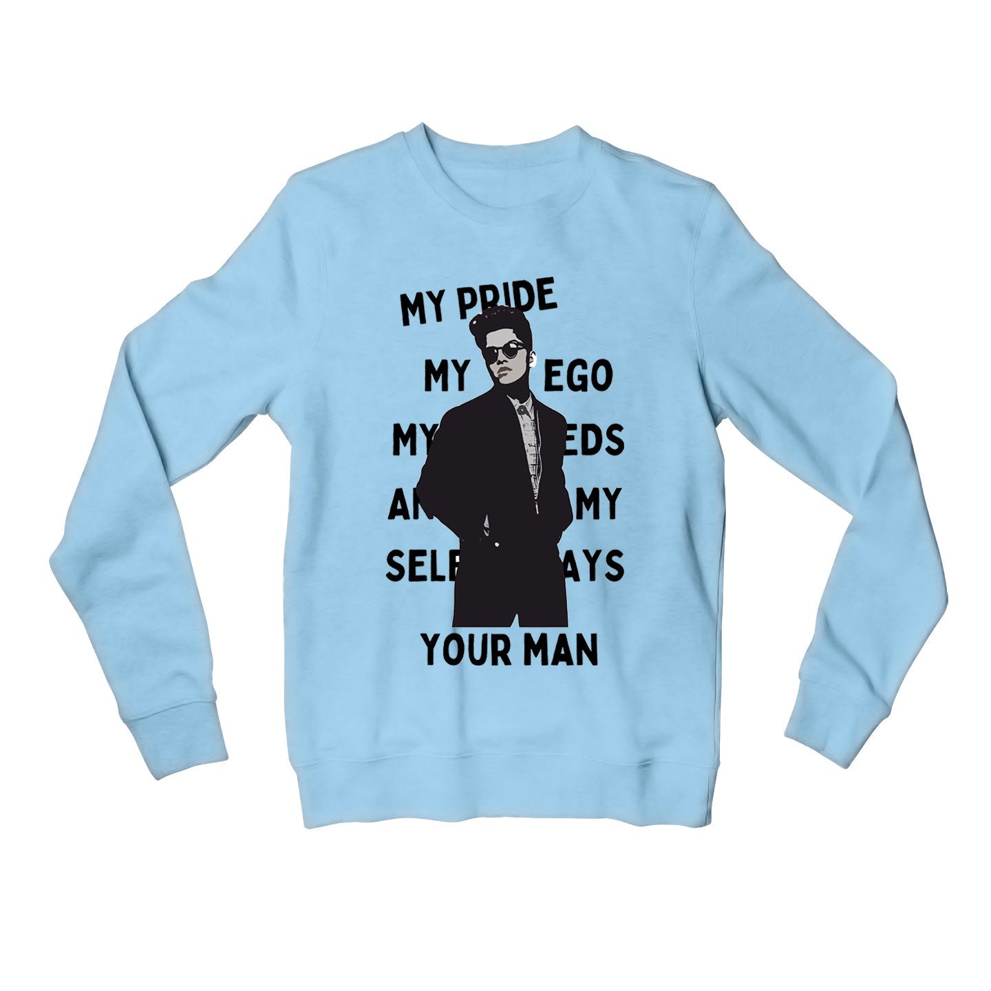 bruno mars when i was your man sweatshirt upper winterwear music band buy online united states usa the banyan tee tbt men women girls boys unisex baby blue