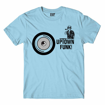 bruno mars uptown funk t-shirt music band buy online usa united states the banyan tee tbt men women girls boys unisex bLUE