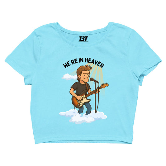 bryan adams heaven crop top music band buy online united states of america usa the banyan tee tbt men women girls boys unisex sky lue
